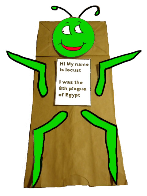 The 10 Plagues of Egypt Locust Craft